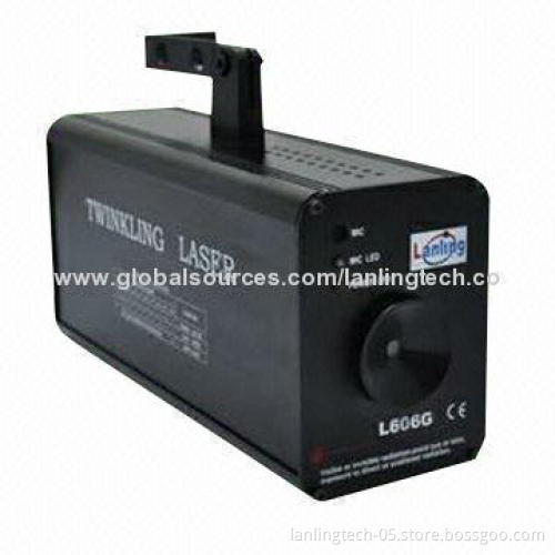 50mW Green Twinkling Laser and Big Dots Mini Party Light